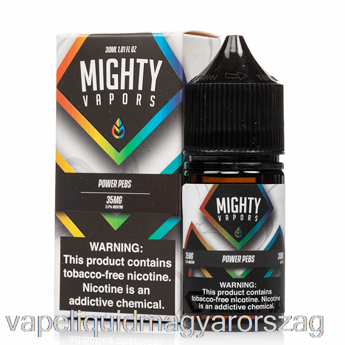 Power Pebs - Hatalmas Gőzök Sók - 30ml 50mg Vape Folyadék